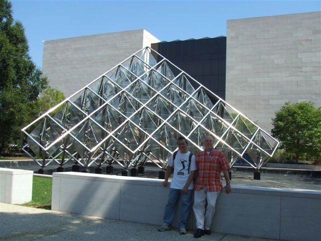 With Wolfgang at Hirschorn Museum